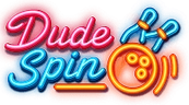 Dudespin logo head